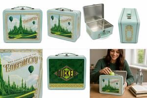 Wicked "One Short Day in Emerald City" Metal Lunchbox with Beverage Container